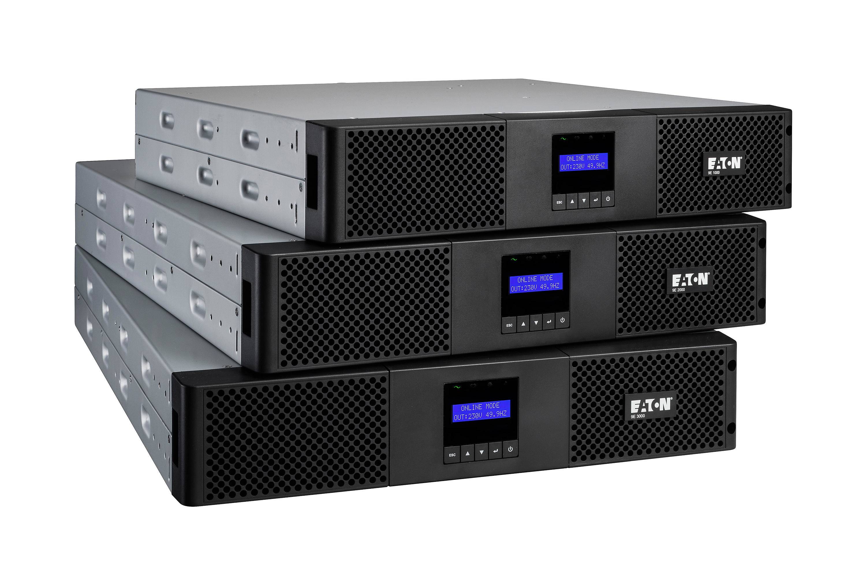 Eaton 9E3000IR alimentation d'énergie non interruptible Double-conversion (en ligne) 3 kVA 2700 W 7 sortie(s) CA-2