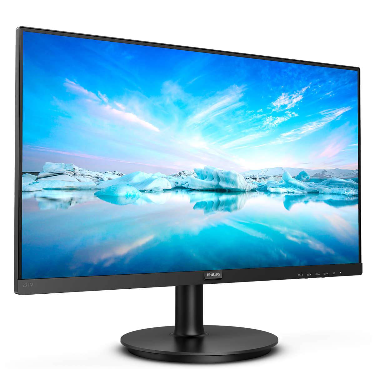 Philips V Line 221V8/00, 54,6 cm (21.5"), 1920 x 1080 pixels, Full HD, LED, 4 ms, Noir-3