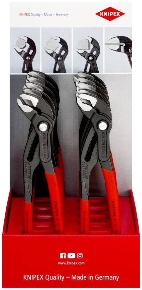 Pince Cobra 250mm Saisie Puissante Et Ajustement Rapide - Knipex-1