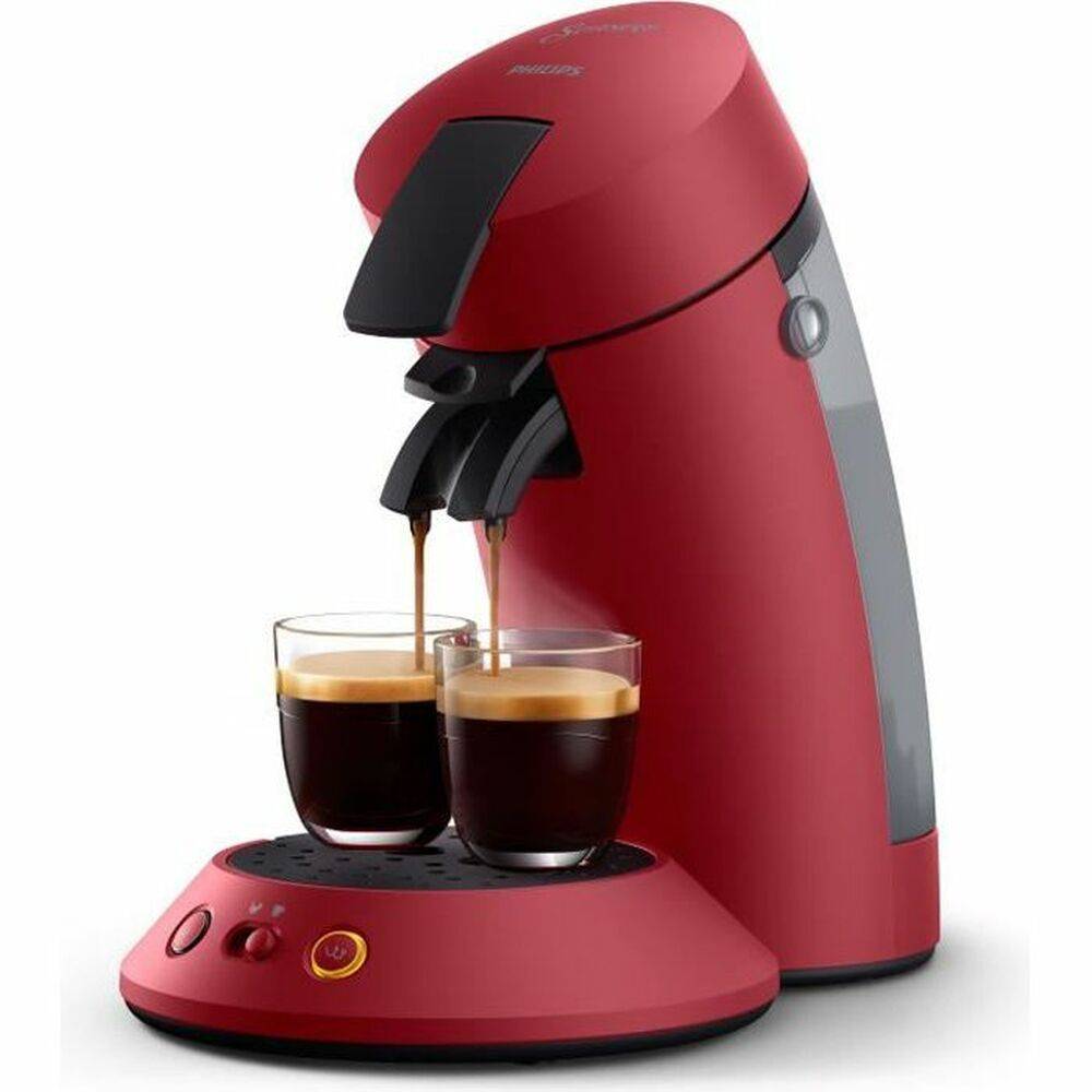 Cafetière à Dosette 1bar 1450w Rouge Philips csa210/91-0