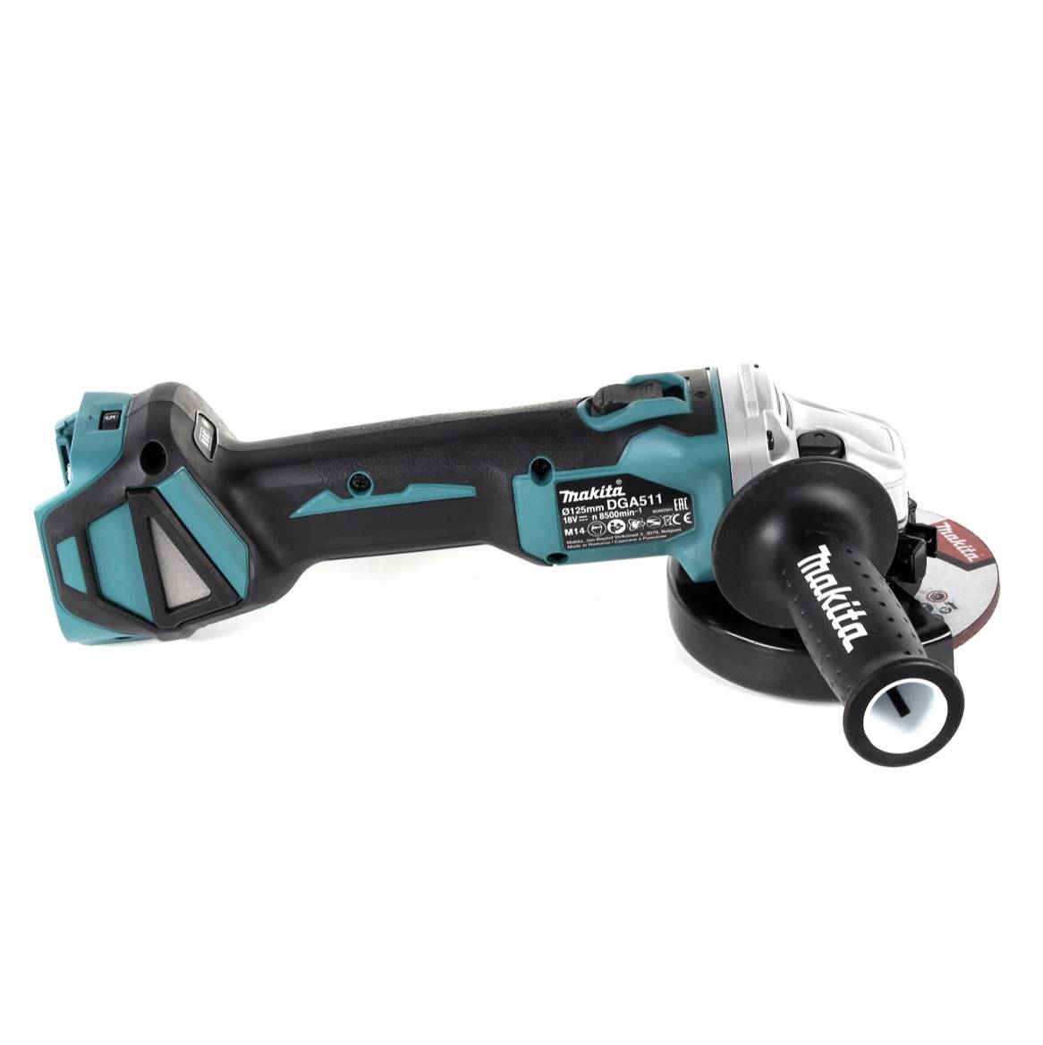 Meuleuse d'angle 18V LXT diam125 mm -Machine seule- en MAKPAC - MAKITA DGA511ZJ-4