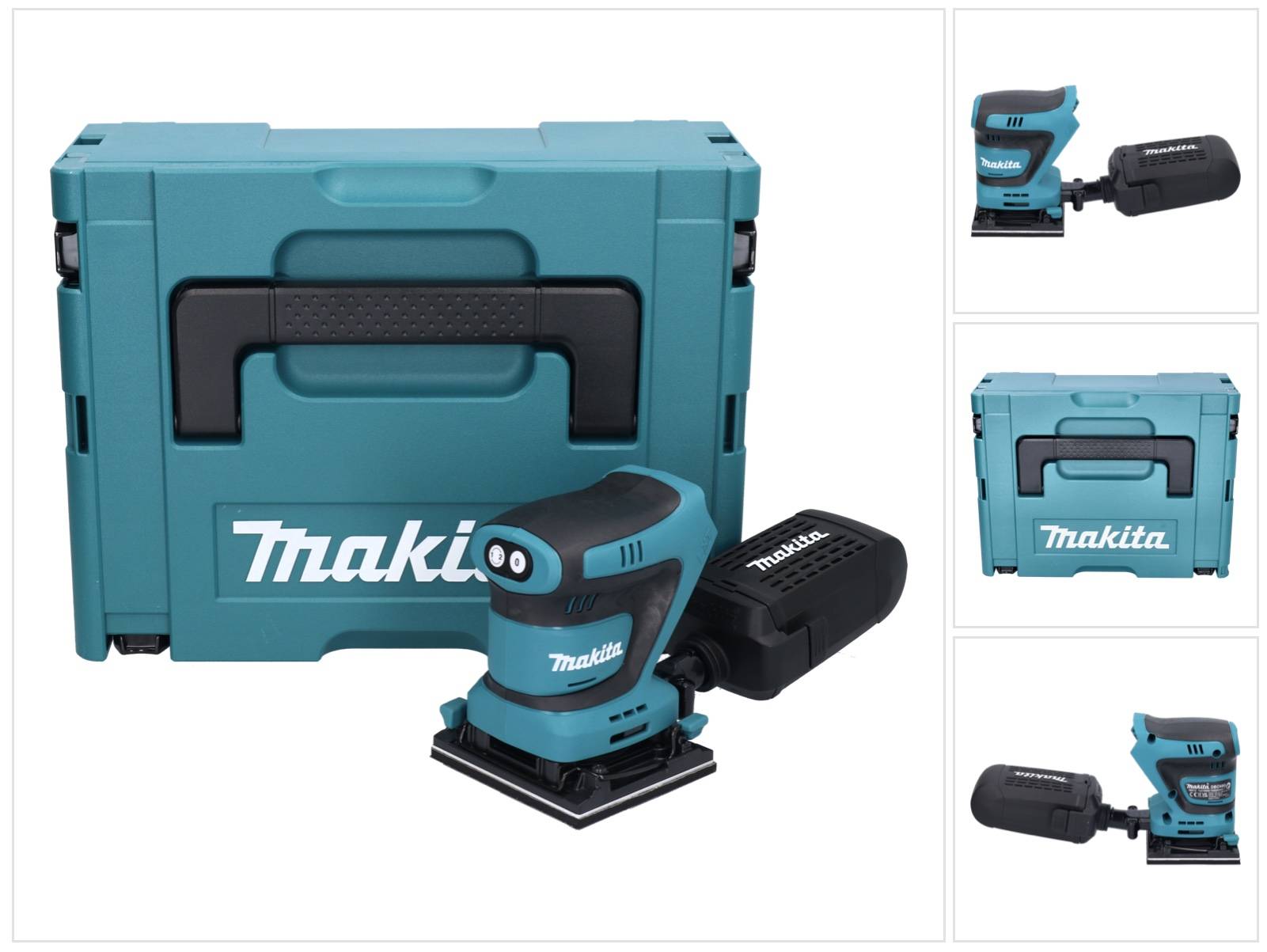 Ponceuse vibrante 18v 112x102 mm -solo-+ Makpac MAKITA DBO480ZJ-0