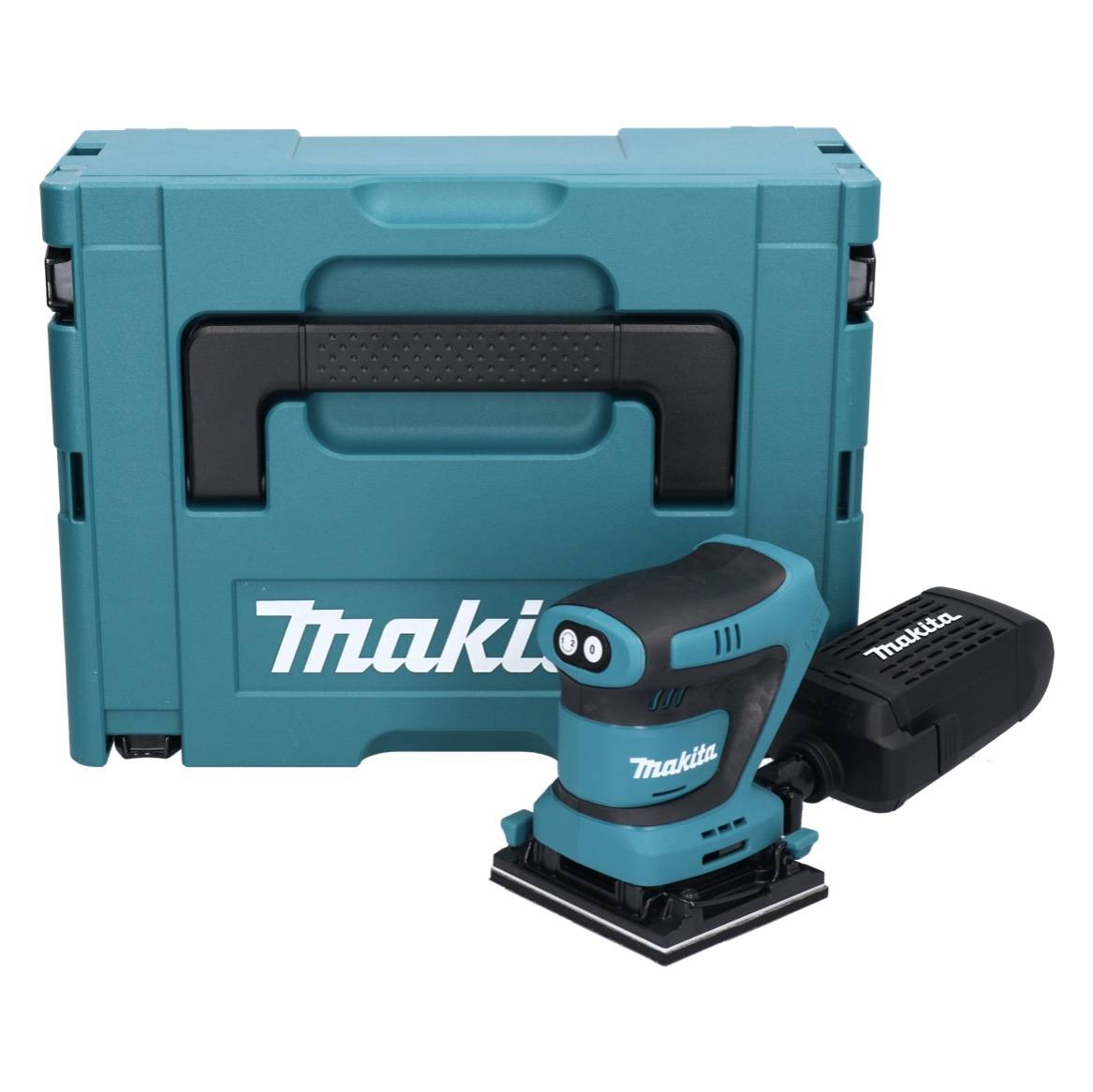 Ponceuse vibrante 18v 112x102 mm -solo-+ Makpac MAKITA DBO480ZJ-1
