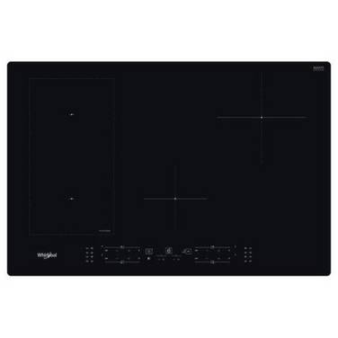 Table De Cuisson Induction 75cm 4 Feux 7200w Noir  Whirlpool  wlb2977ne