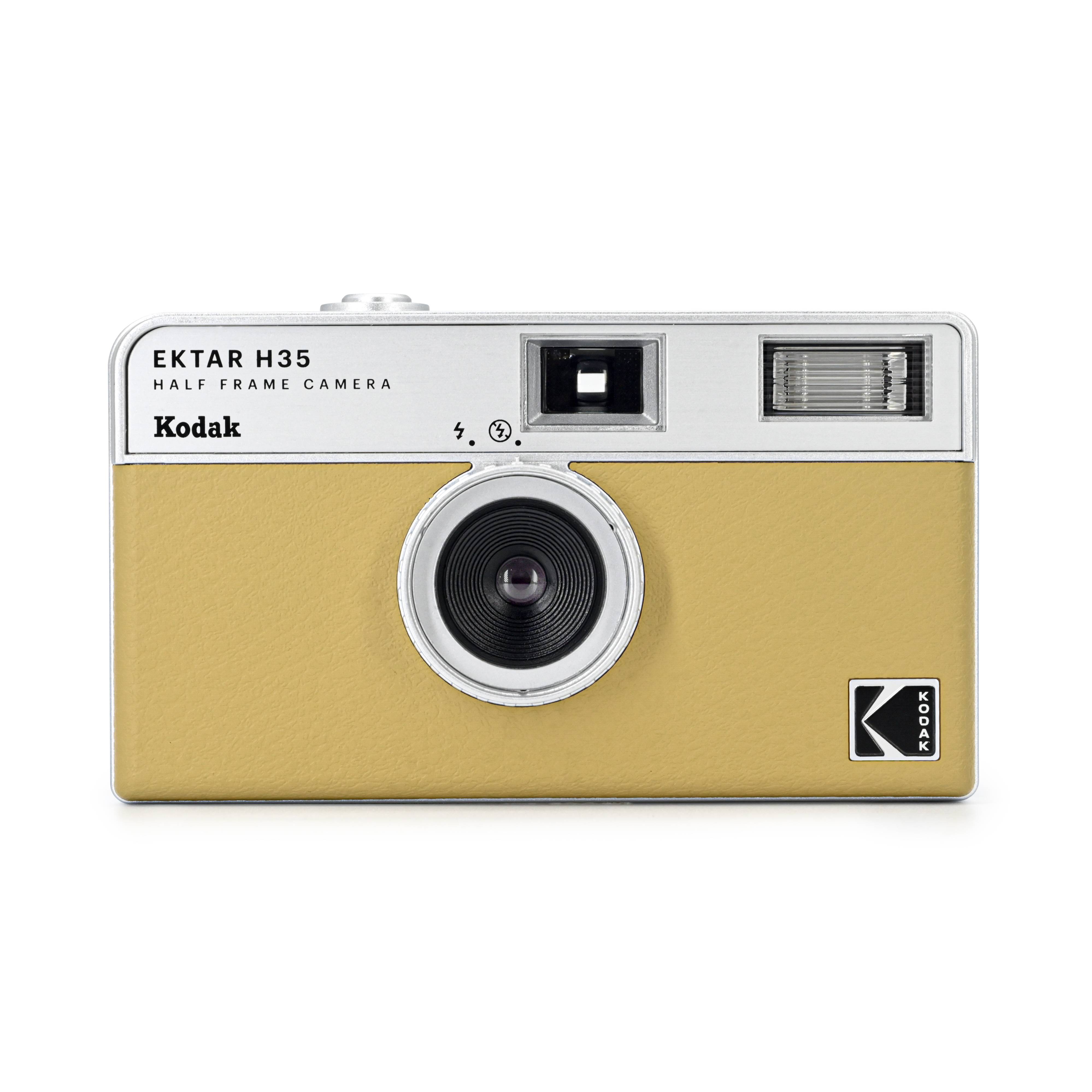 Bundle Kodak Film Camera Ektar H35 Beige + Pellicule 35mm Half frame-0