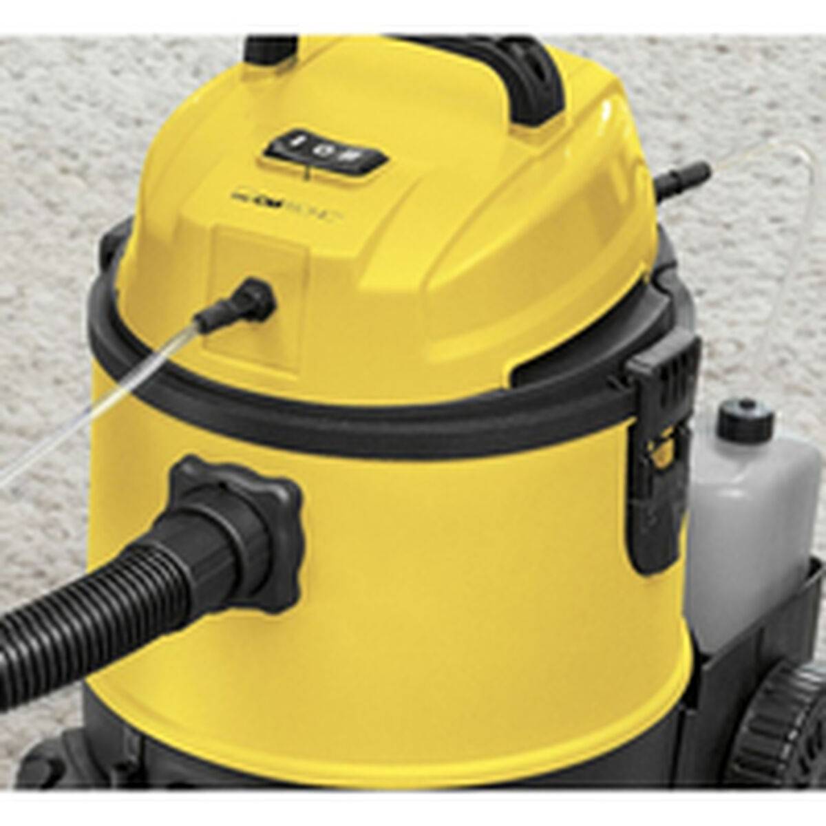 Aspirateur eau et poussière avec fonction shampoing Clatronic BSS 1309 Jaune/noir-1