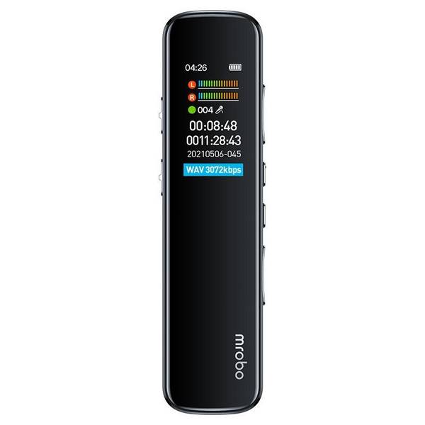 Dictaphone Écran HD 0.96 Pouces Réduction Bruit 3D 8GB Lecteur Musique YONIS