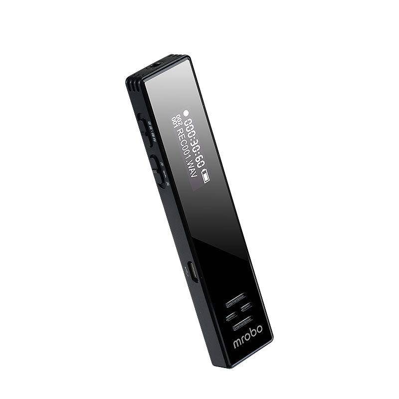 Dictaphone Professionnel HD Réduction De Bruit Écran Couleur 8GB 100M Enregistrement YONIS-0