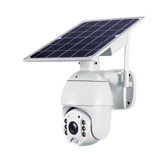 Camera Surveillance HD 1080P Etanche IP66 Solaire Avec Vision Nocturne Et Audio YONIS