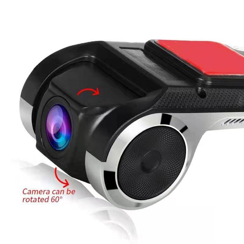 Dashcam Vision Nocturne HD WiFi Capteur Trois Axes Surveillance 24h YONIS-1