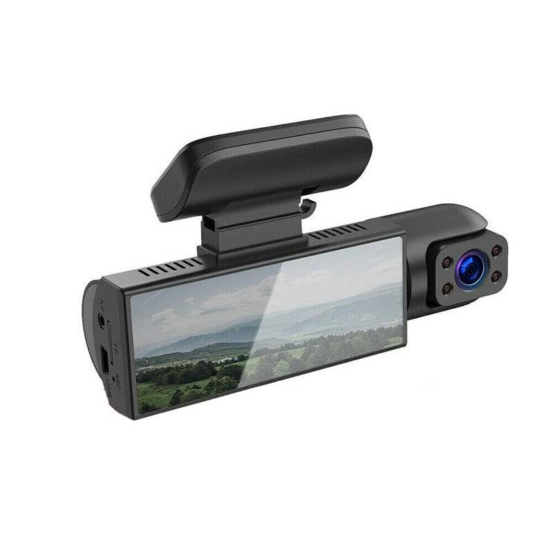 Dashcam 1080P HD Vision Nocturne Double Lentilles Écran Tactile 3.16 Pouces YONIS-0