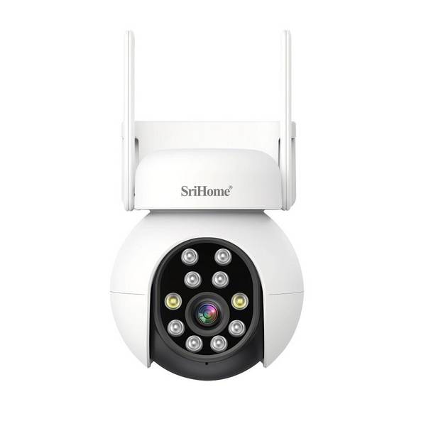 Camera Surveillance 5MP Wifi PTZ AI Suivi Auto Vision Nocturne Couleur Extérieur YONIS