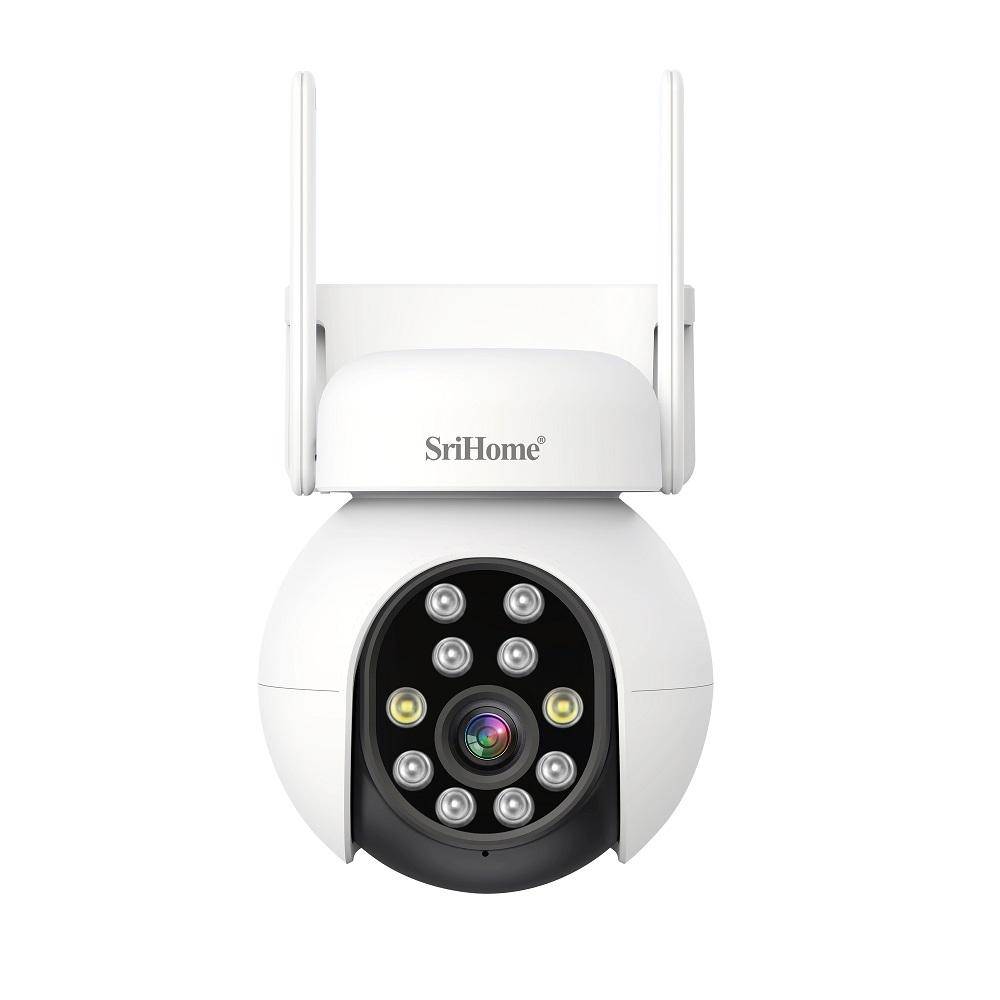Camera Surveillance 5MP Wifi PTZ AI Suivi Auto Vision Nocturne Couleur Extérieur YONIS-0