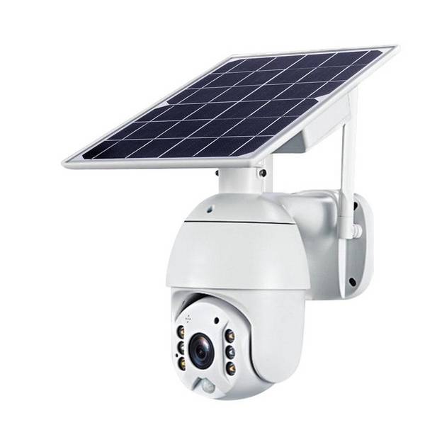 Camera Surveillance HD 1080P Etanche 4G Solaire Vision Nocturne Détection Mouvement YONIS