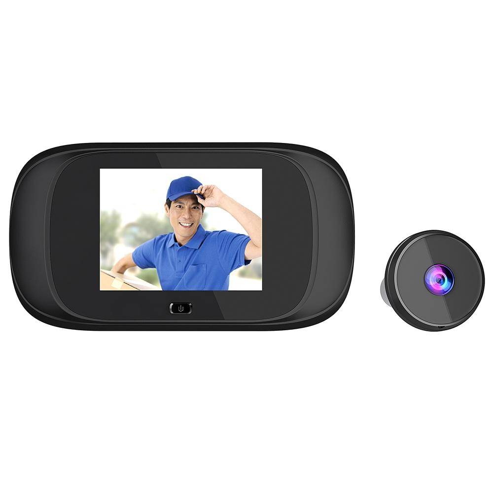 Interphone Vidéo 2.8 Pouces Caméra Cachée 1MP Grand Angle Sécurité Anti-Vol YONIS-0