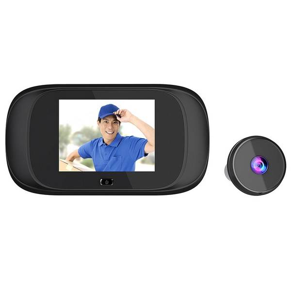 Interphone Vidéo 2.8 Pouces Caméra Cachée 1MP Grand Angle Sécurité Anti-Vol YONIS