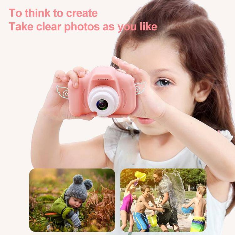 Appareil Photo Enfant Écran LCD 2.0 Pouces HD 1300W Jeux Vidéo Batterie Longue Durée Noir YONIS-2