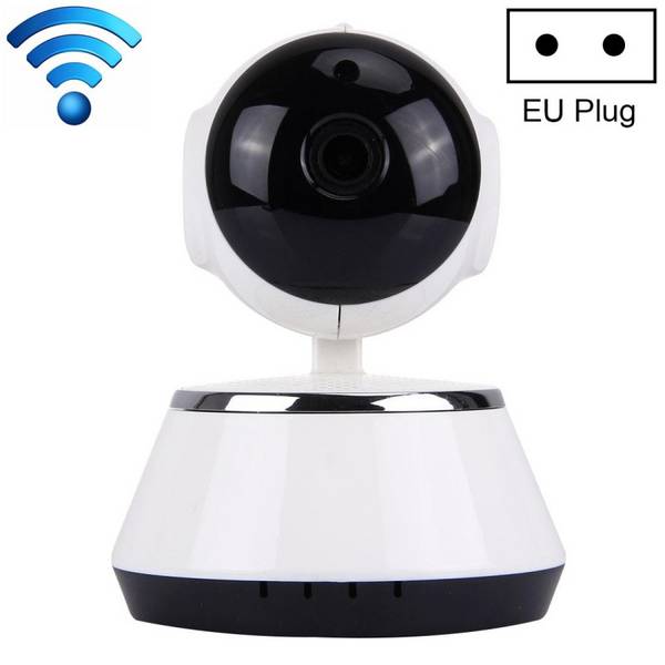 Camera IP HD 360° Sans Fil Sécurité WiFi Vision Nocturne Audio Bidirectionnel Blanc YONIS
