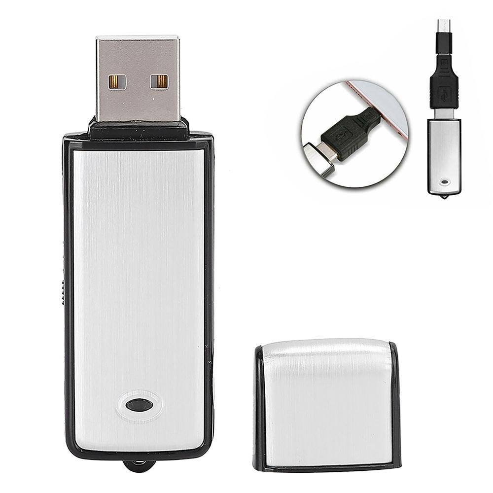 Micro Espion 8GB Enregistreur Vocal Portable Rechargeable Haute Qualité-2