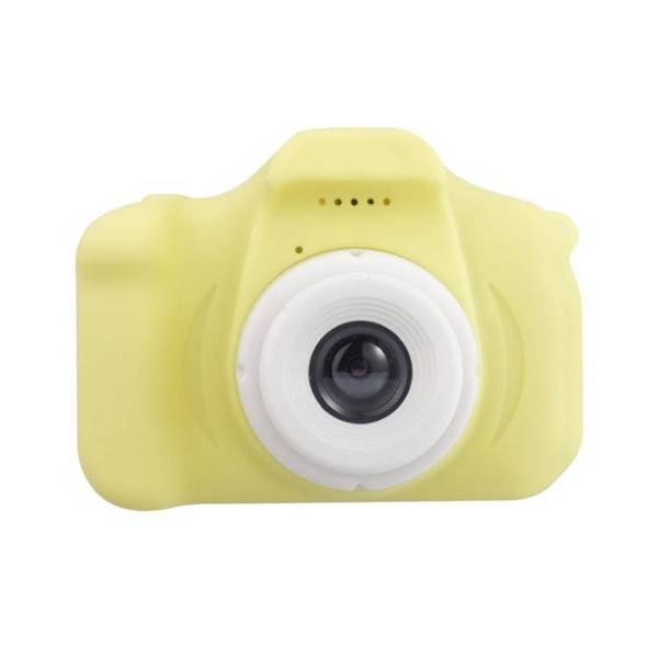 Appareil Photo Enfant Écran LCD 2.0 Pouces HD 1300W Jeux Vidéo Batterie Longue Durée Jaune YONIS