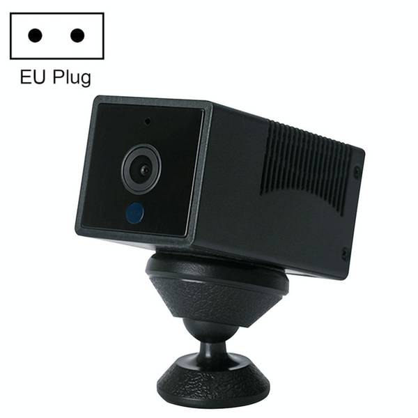 Mini Camera HD 1080P Vision Nocturne Audio Bidirectionnel Détection Mouvement WiFi Noir YONIS