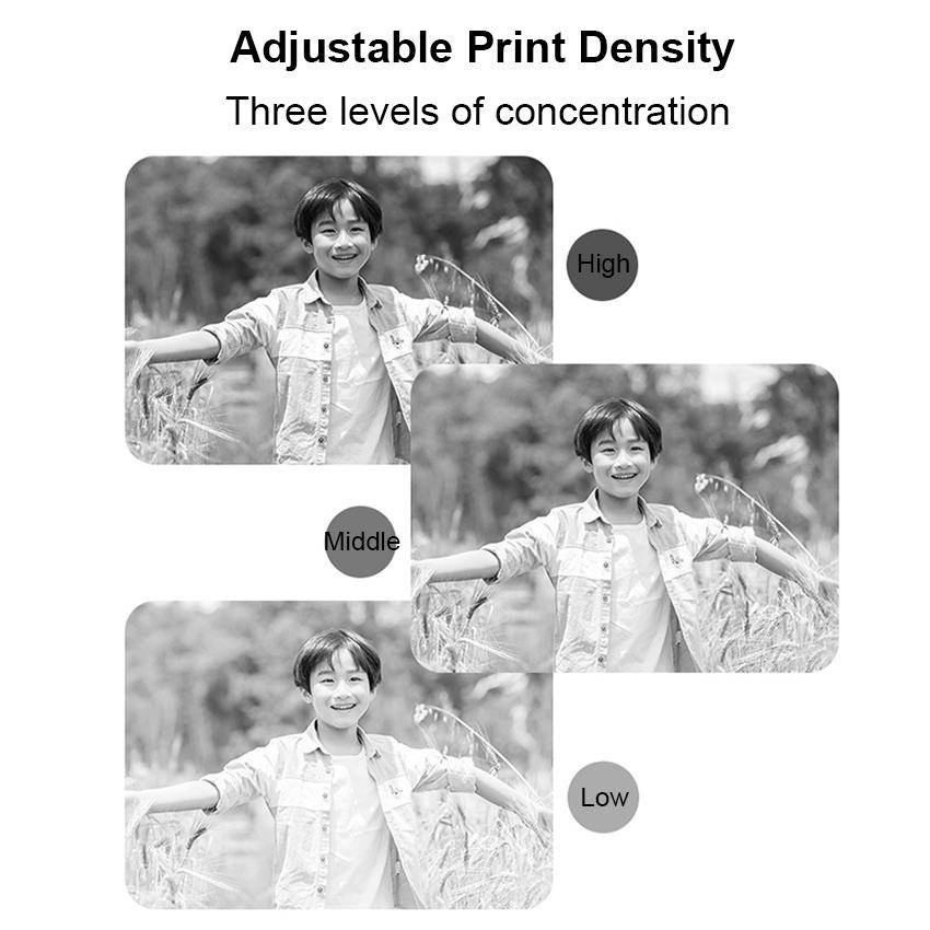 Appareil Photo Enfant Écran HD 2.4 Pouces Impression Thermique Rose Haute Définition Rose YONIS-3