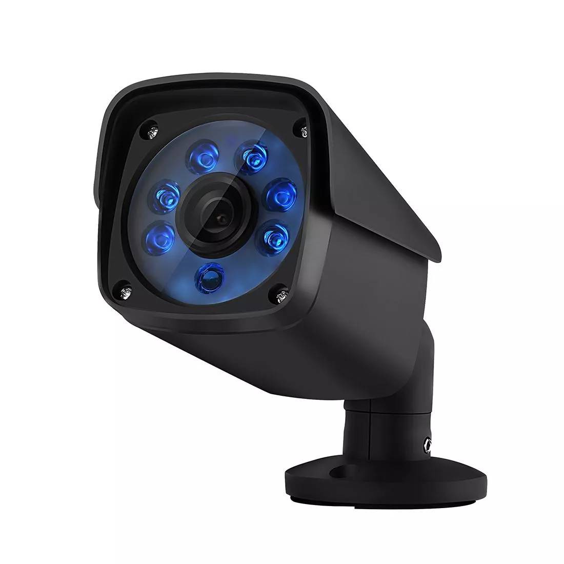 Camera Surveillance Extérieure 720P Vision Nocturne Étanche IP66 POE Téléphone - Noir - Yonis-0