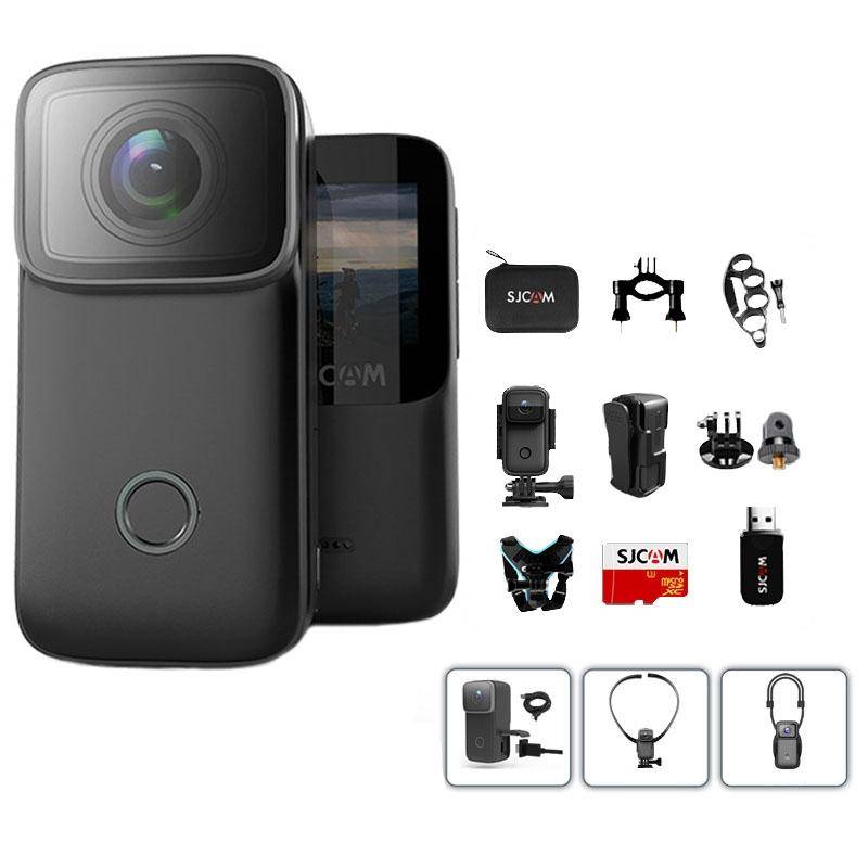 Caméscope Numérique 4K Étanche Anti-Tremblement Avec Reconnaissance Faciale WiFi Noir YONIS-0