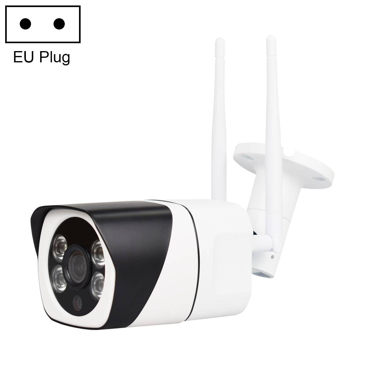 Camera Surveillance HD 1080P Sans Fil Vision Nocturne Détection Mouvement IP65 - Blanc - Yonis-0