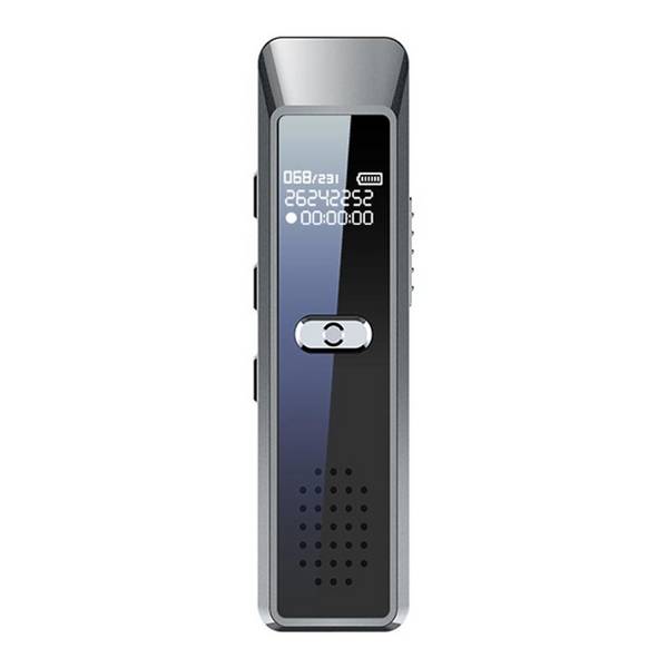Dictaphone Portable Avec Écran OLED Mémoire 16GB Enregistrement Continu 30H Argent YONIS