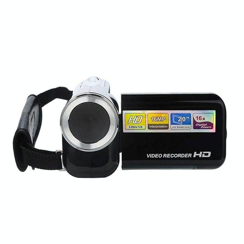 Appareil Photo Enfant 16MP Zoom 16x Écran LCD 2.0 Pouces Anti-Shake HD Bleu YONIS-0