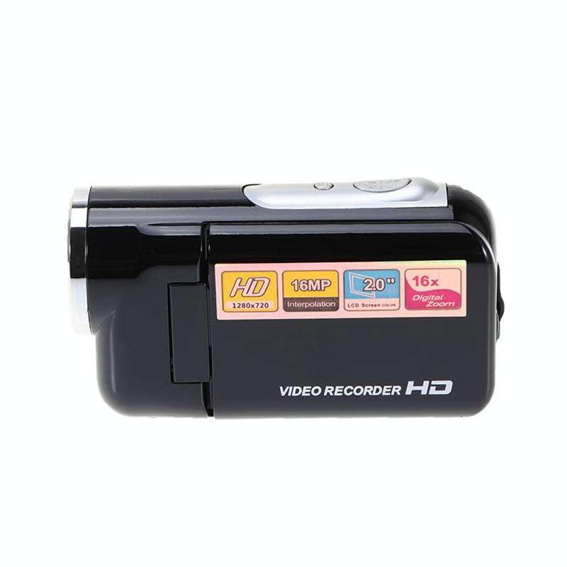 Appareil Photo Enfant 16MP Zoom 16x Écran LCD 2.0 Pouces Anti-Shake HD Bleu YONIS-1