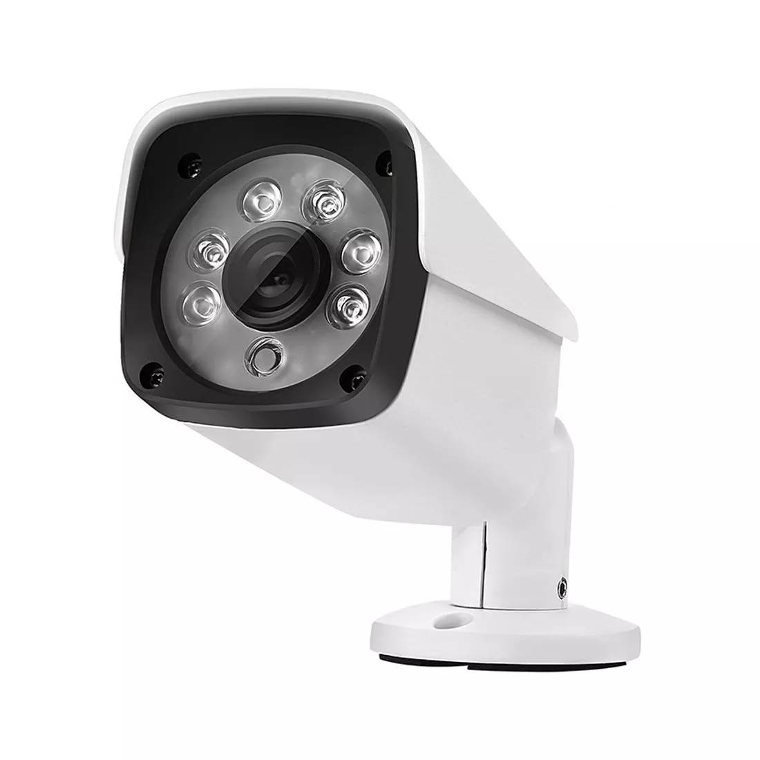 Camera Surveillance Extérieure 720P Vision Nocturne Étanche IP66 POE Téléphone Blanc YONIS-0