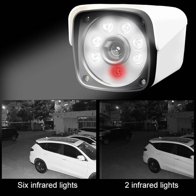 Camera Surveillance POE 1080P Étanche IP66 Vision Nocturne Vue À Distance - Blanc - Yonis-0