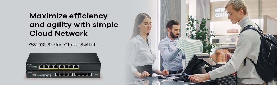 Zyxel GS1915-8, Géré, L2, Gigabit Ethernet (10/100/1000), Full duplex-4