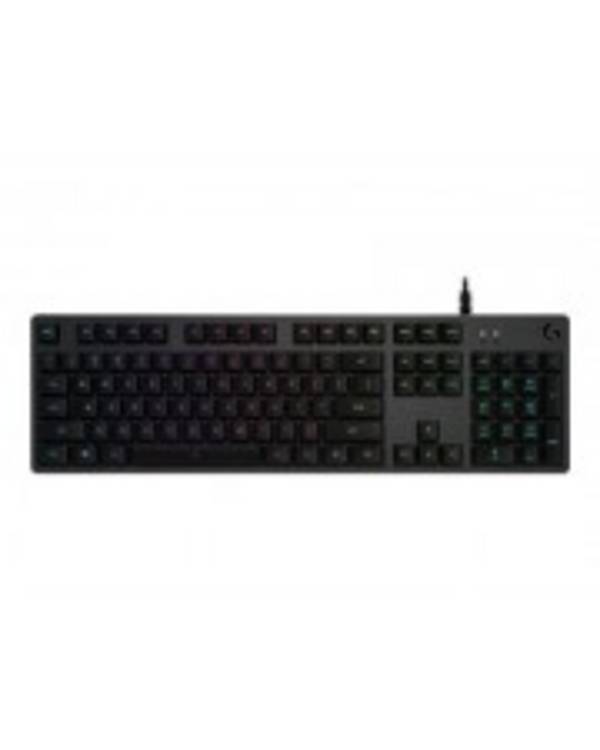 Logitech G 920-008940, Avec fil, USB, Clavier à membrane, AZERTY, LED RGB, Charbon