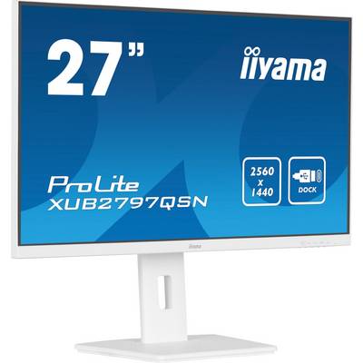 iiyama ProLite XUB2797QSN-W1, 68,6 cm (27"), 2560 x 1440 pixels, Wide Quad HD, LED, 1 ms, Blanc-2