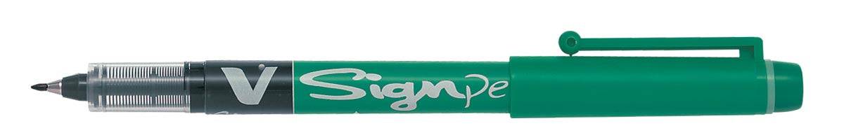 Stylo feutre Pilot V-Sign Pen 2 mm - vert