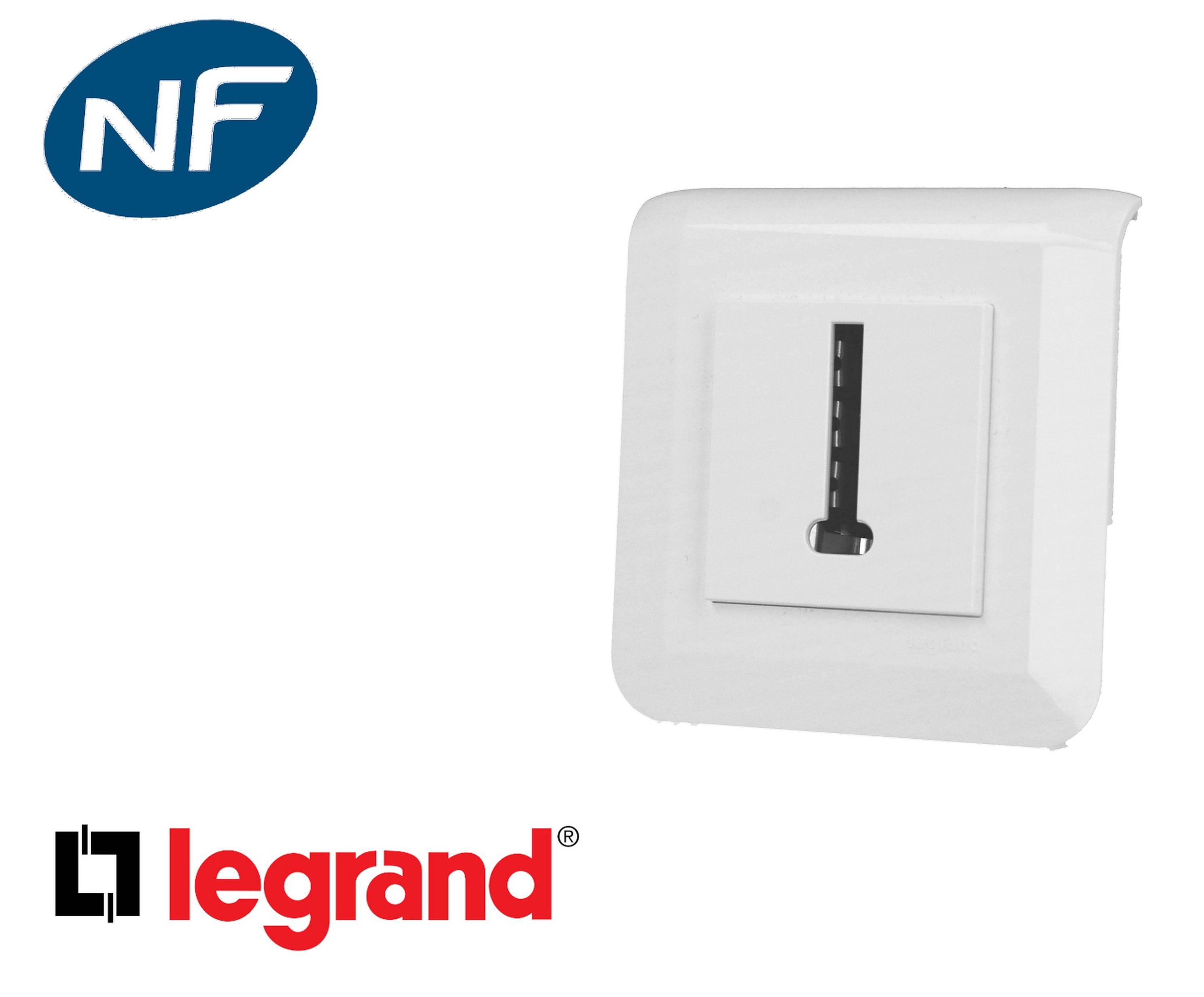 Prise Téléphone Fixation Vis Legrand - Mosaïc-1