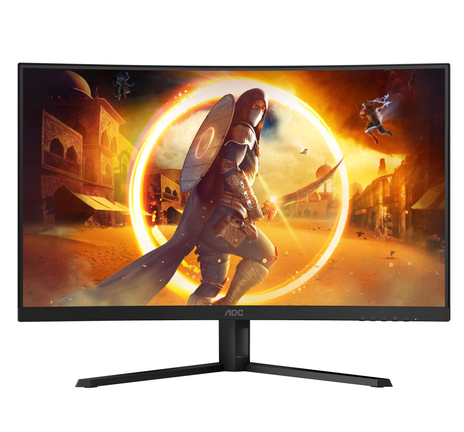 AOC CQ32G4VE 31.5p Curved 2560x1440 0.5ms HDMI DP Black/Grey-1