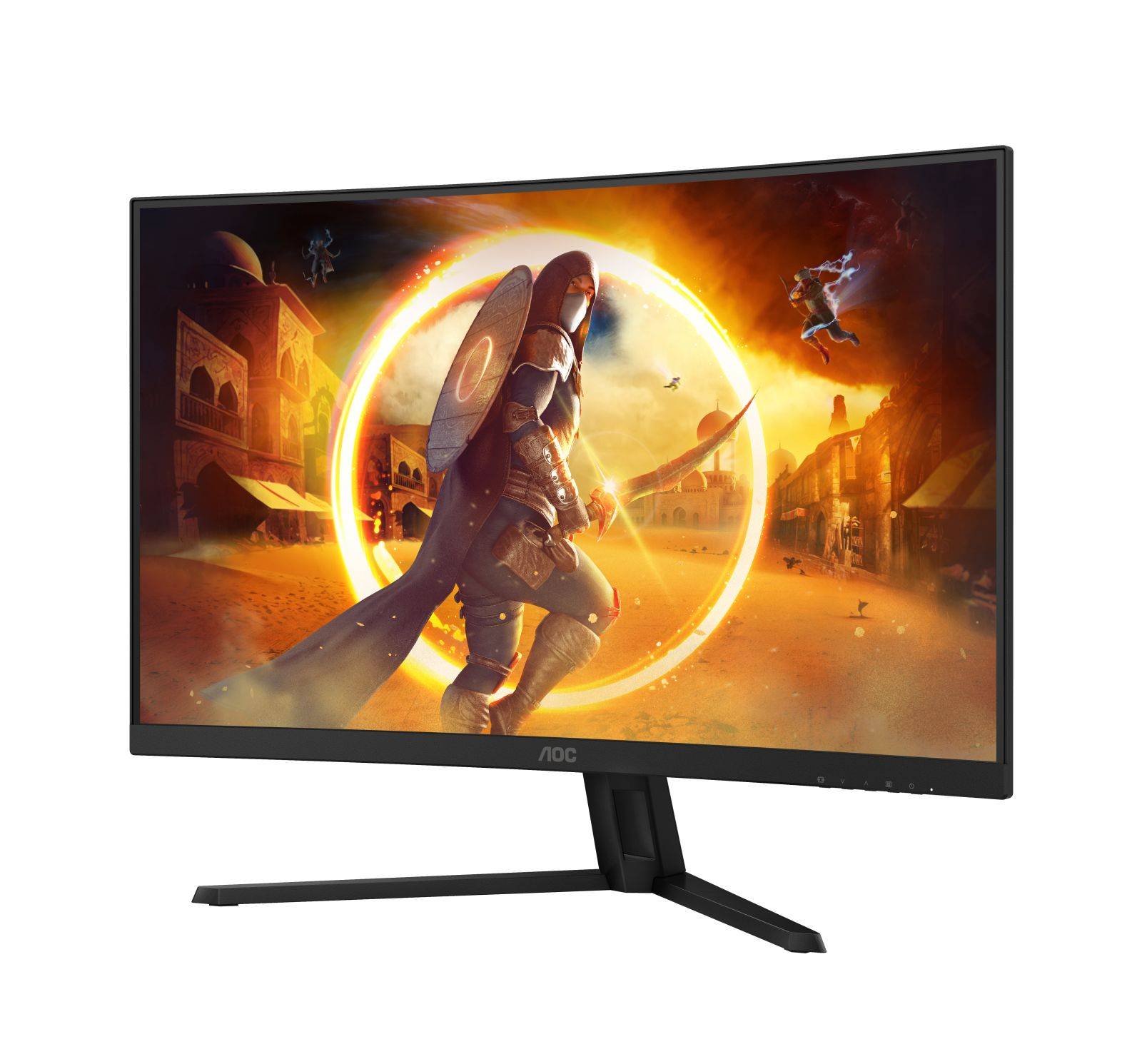 AOC CQ32G4VE 31.5p Curved 2560x1440 0.5ms HDMI DP Black/Grey-4