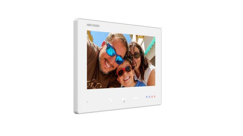 Hikvision DS-KH7300EY-WTE2/Blanc Station intérieure HD 2 fils-1
