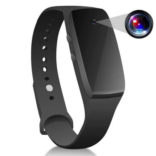 Montre Caméra Espion Full HD 1080p Photo Cachée 4 Mpx et Enregistrement Audio + SD 8Go YONIS