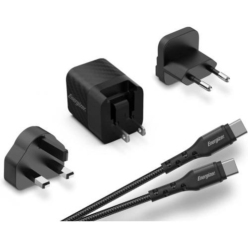 Chargeur mural international ENERGIZER 38W câble USB-C-0