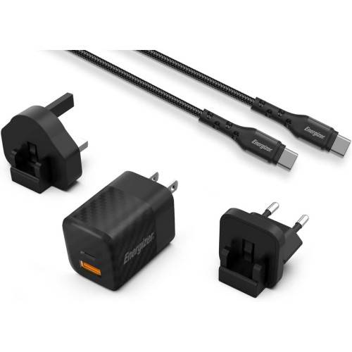 Chargeur mural international ENERGIZER 38W câble USB-C-2