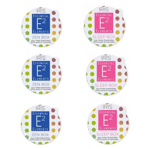 Diffuseur d'huiles essentielles E2 IRIS avec 6 capsules offertes-2
