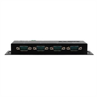 EXSYS EX-6124-2PoE Ethernet vers série 4 x RS-232/422/485 avec prise PoE à 9 broches-0