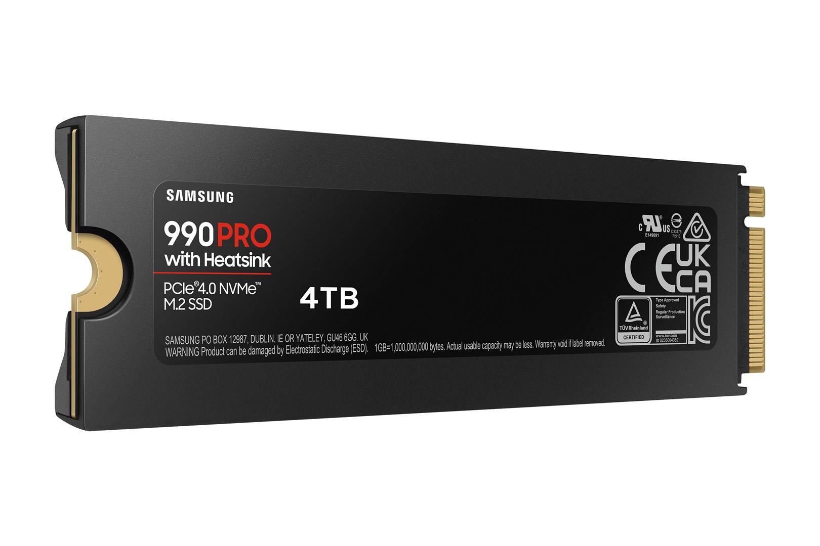 Samsung MZ-V9P4T0GW 4 To 990 Pro M2 SSD 7450 Mo/s Lecture 6900 Mo/s Écriture-2