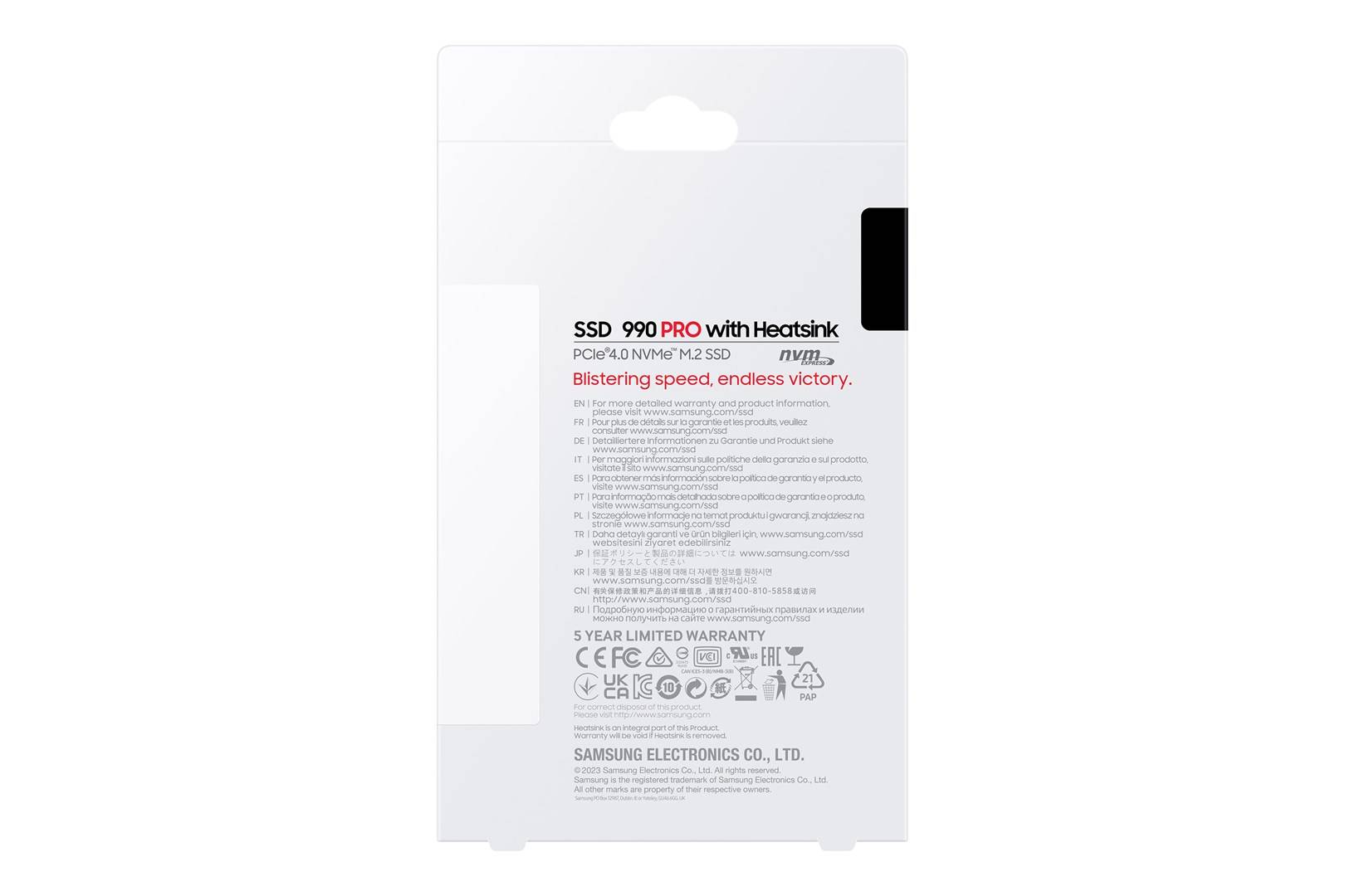 Samsung MZ-V9P4T0GW 4 To 990 Pro M2 SSD 7450 Mo/s Lecture 6900 Mo/s Écriture-3