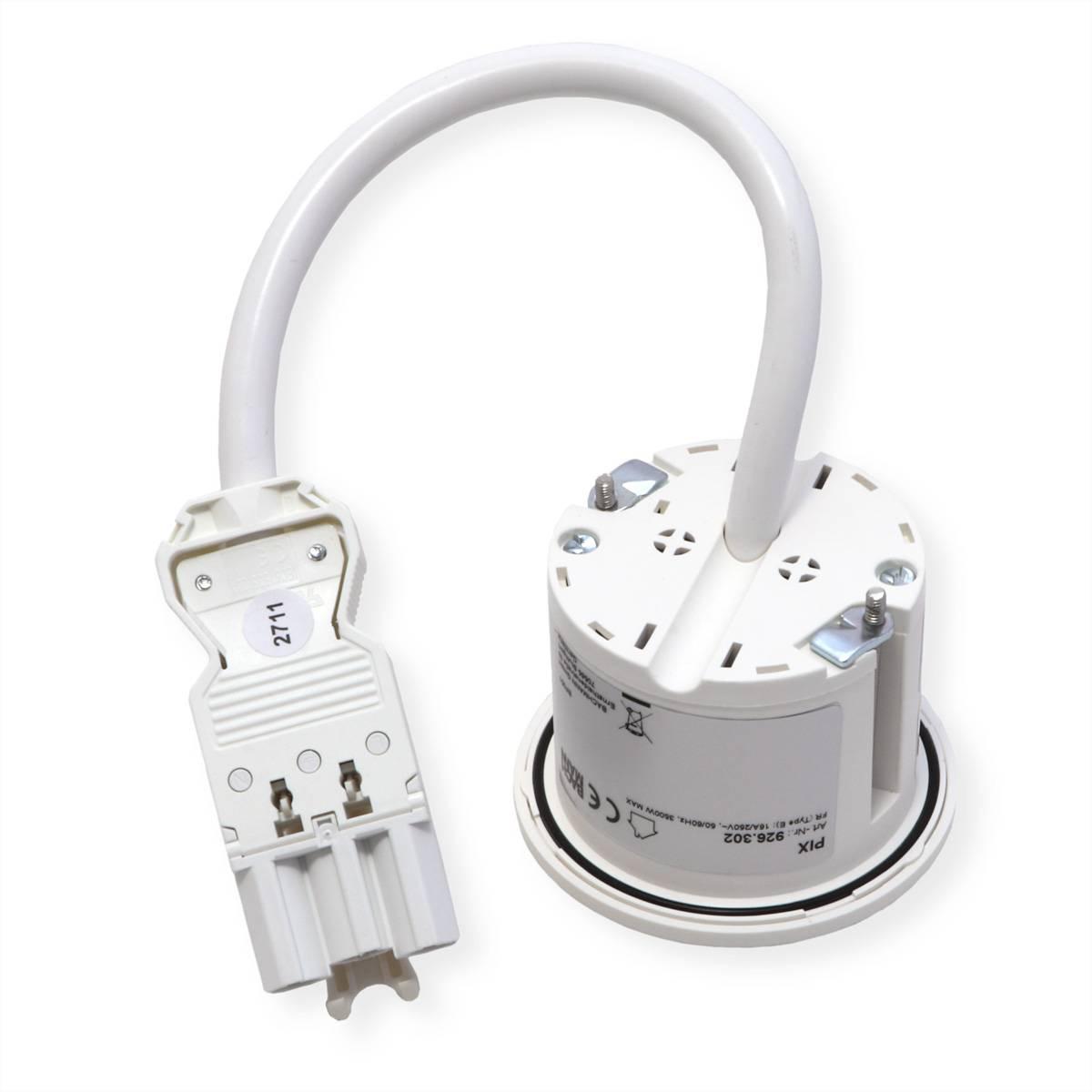 BACHMANN PIX 1xUTE 0,2m GST18 RAL9010-3